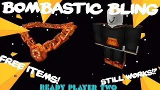 How To Get BOMBASTIC BLING badge 🏅🟠🔴 in Robloxian High School (Roblox - Ready player two 📓 event)
