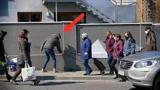 Painting on BUSIEST street in City! (surprising👀)