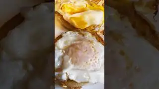 Fried eggs lunch