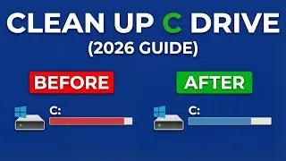 How to Clean Up C Drive in Windows 11/10 (2026 Guide)
