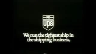 This Program Is Brought To You By UPS Bumper (1991)