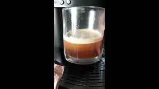 Приготовление молотого кофе Delonghi