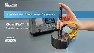 QualiTip III - Portable Hardness Tester for Metals | Qualitest