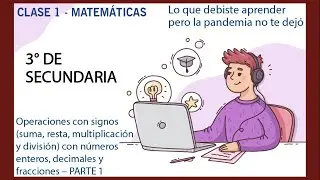 🔴 En Vivo  | Clase 1 - 3° de Secundaria