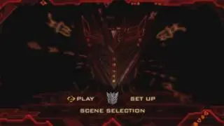 Transformers: Revenge of the Fallen MENU DVD HD (2009)