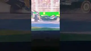 F1 24 Lando Norris R.I.P Crash Australian Grand Prix Red Flag