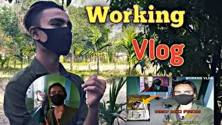 WORKING VLOG // Ft- MASK BOY
