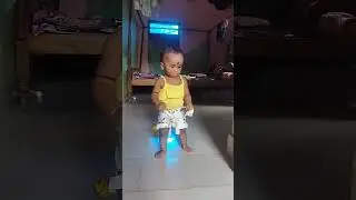Baby's first walk . subscribe subscribe