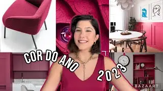 DECORAÇÃO COM A COR DO ANO DE 2023