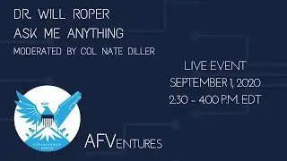 Air Force Ventures 'Ask Me Anything' w/Dr. Will Roper