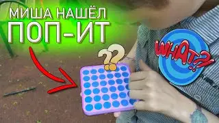МИША НАШЁЛ ПОП-ИТ НА ПЛОЩАДКЕ | МИША ЗАРАЗИЛСЯ ВИРУСОМ ПОПИТОВ