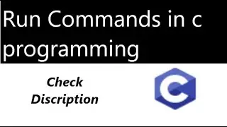 Run Command using c programming | how to run command in c language | programming solution