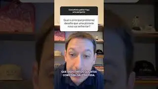#shorts Qual o principal problema/desafio que uma pizzaria nova vai enfrentar?