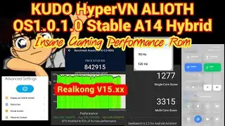 KUDO HyperVN ALIOTH OS1.0.1.0.UNFMIXM Stable A14 Hybrid for Poco F3 Mi 11x Redmi K40 performance Rom