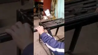 Enderezado de barra de moto facil, sin pujidos