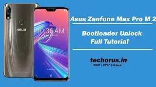 Unlock Bootloader Asus Zenfone Max Pro M2 (ZB631KL) | Website Tutorial