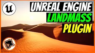 UNREAL ENGINE 5: desert DUNES with LANDMASS PLUGIN