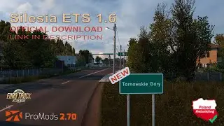 Official Silesia Rebuild 1.6.0 for ETS2 1.50 with Poland Rebuild download link