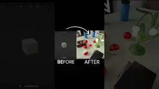 Pokemon Ball in Blender. ll    #blender #tutorial #short  #3d #anime