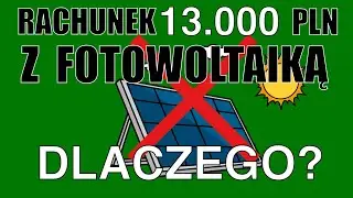 Szok Musi płacić 10 razy więcej po założeniu FOTOWOLTAIKI