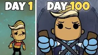I Beat 𝑺𝑶𝑳𝑶 Great Escape in 100 Days of Oxygen Not Included!