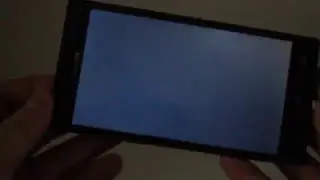 Glow-эффект экрана Philips S616