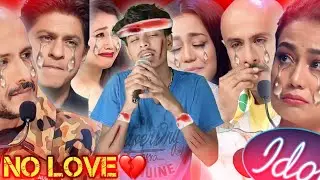 ये लड़का लड़की के आवाज में गाया दर्द भरा गाना | indian Ido | धमाकेदार परफॉर्मेंस | No Love 💔 |