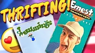RETRO THRIFTING #4 | VHS Retro Tech 80s Board Games Video Games | Thrift Store Hunting