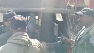 ROGUE POLICE Officers begin arresting Peaceful demonstrators Protesting Finance Bill in Nairobi CBD.