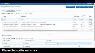 Process Constraint in Oracle order management Fusion
