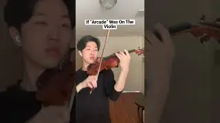 Arcade - Duncan Laurence (Violin Cover) #shorts