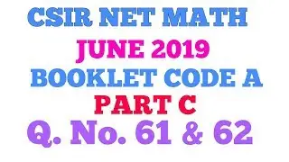NET MATH JUNE 2019 ANSWER KEY