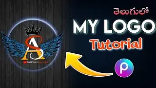 logo design tutorials in telugu||  logo design  tutorials|| logo design in PicsArt