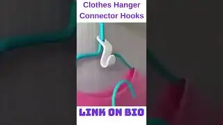 The Amazing Clothes Hanger Connector Hooks #amazonhaul #amazonmusthaves #homedecor  #shorts