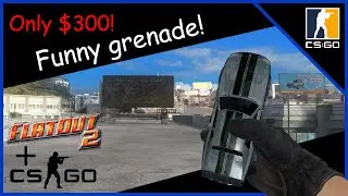 [CS:GO + Flatout 2] Weird grenade