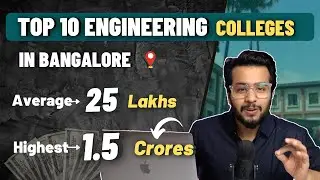 Top 10 Engineering Colleges in Bangalore | 1.5 Crore Placement 🔥 | Comedk | Pessat | Kcet Colleges