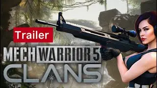 MechWarrior 5: Clans Trailer  | Piranha Games Inc | Best Action, Simulation games.