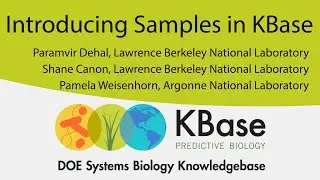 Introducing Samples in KBase - 29 September 2021