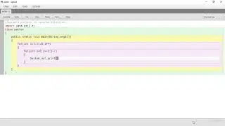 BlueJ Environment Java Programming Claas 9 ICSE Program for Reverse Pyramid generation