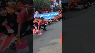masih acara 17an #sekolah #dasar #lombaagustusan #bendera #merahputih #shorts