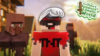 I'm In VR... In My Minecraft World!