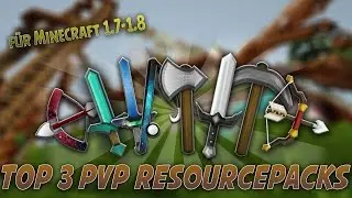 Top 3 Minecraft PvP Resource Packs (2) [Minecraft 1.7/1.8 Texture Packs] - 2015 [HD]