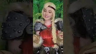 This is one of my favorite parts in the show haha 🤣 . . Character is Astrid Hofferson from How To Tr