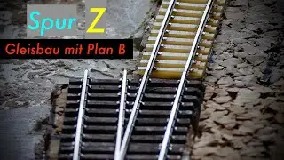 Spur Z – GLEISBAU – Die Pertinax (Not-) Lösung...