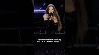 Shania Twain debuts original costume from Man! I Feel Like a Woman video onstage in NYC