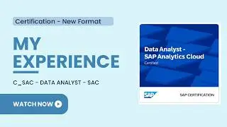 C_SAC | Data Analyst - SAP Analytics Cloud