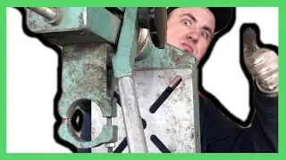 Восстановление.СССР стойка для дрели.Это должно быть в любой мастерской..