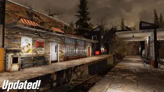 *UPDATED* Fallout 76 Camp Build | Train Station