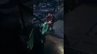 Rare Moment in Arkham Knight 