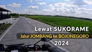 Jalur Jombang ke Bojonegoro sudah Selesai | Lewat Sukorame sudah Mulus